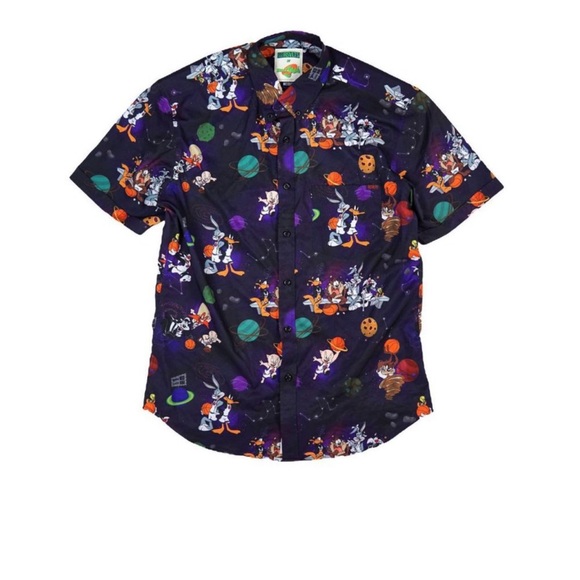 RSVLTS Other - Exclusive RSVLTS X Space Jam All Over Print Button Down Shirt